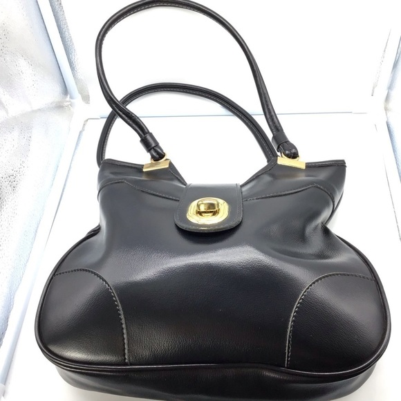 DOVER 1950’s vintage black tote style# 9138 - Picture 4 of 16